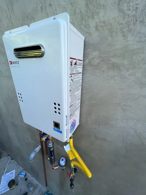 Tankless water heater installation for Troy homes